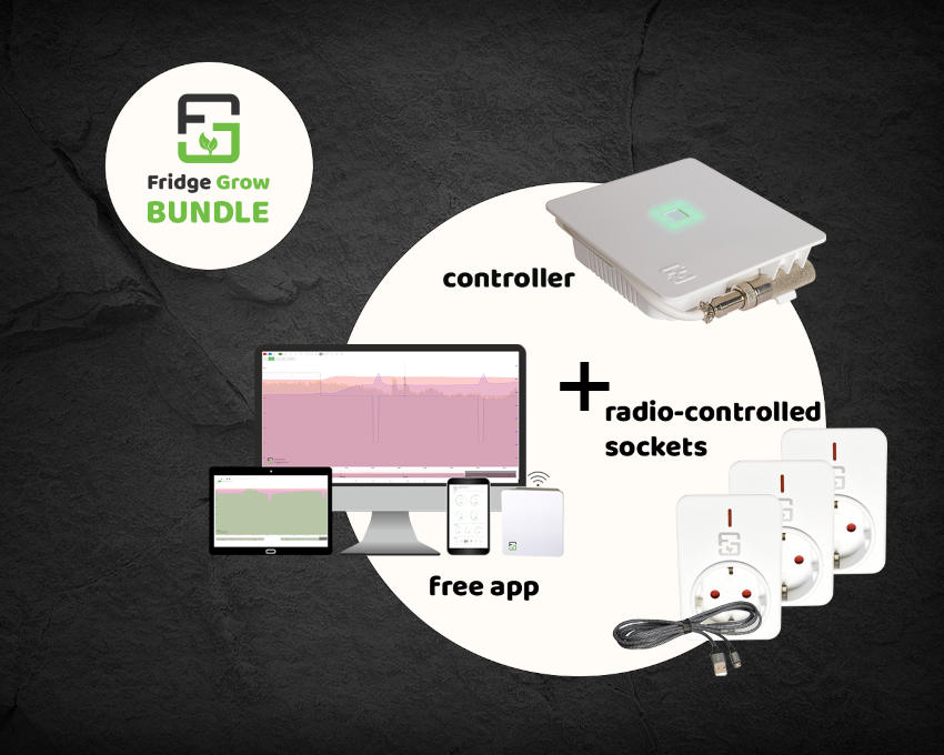 Fridge Grow Starter Set Controller / Wireless Sockets / Grow App